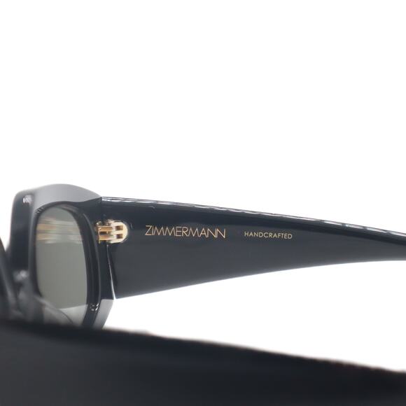 New Zimmermann Espionage Black Square Sunglasses - Picture 8 of 9
